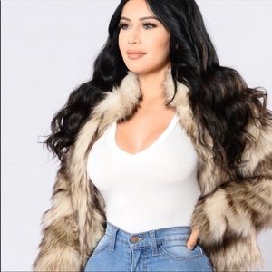 Fashion Nova Faux Fur Coat ♥️